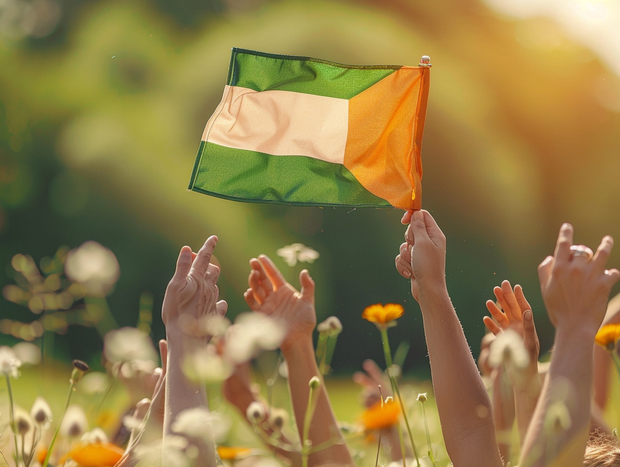 drapeau irlandais